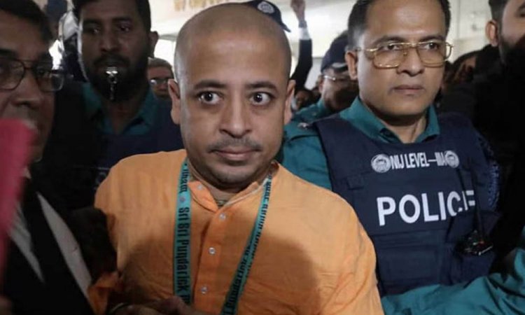 আরো ৪ মামলায় চিন্ময়কে গ্রেপ্তার দেখানোর আদেশ