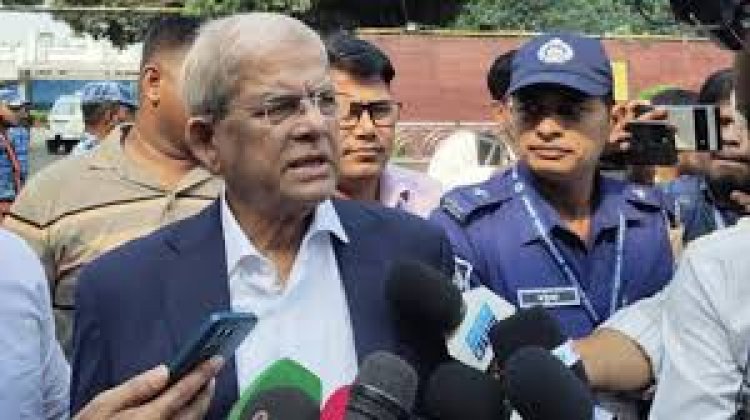 খালেদা জিয়ার দেশে ফেরা গণতন্ত্র পুনরুদ্ধারের পথ সহজ করবে : মির্জা ফখরুল