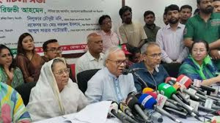 আমরা ভয়ংকর এক প্রাকৃতিক বিপর্যয়ের দিকে যাচ্ছি: রিজভী