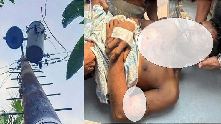 ট্রান্সফরমার চুরি করতে গিয়ে বিদ্যুতায়িত দুই চোর গুরুতর আহত