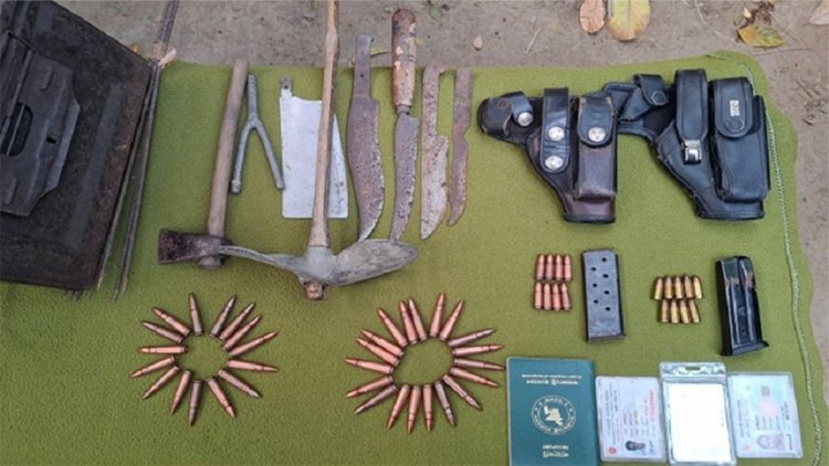 গজারিয়ায় যৌথ বাহিনীর অভিযানে অস্ত্র-গুলি উদ্ধার, আটক ৩