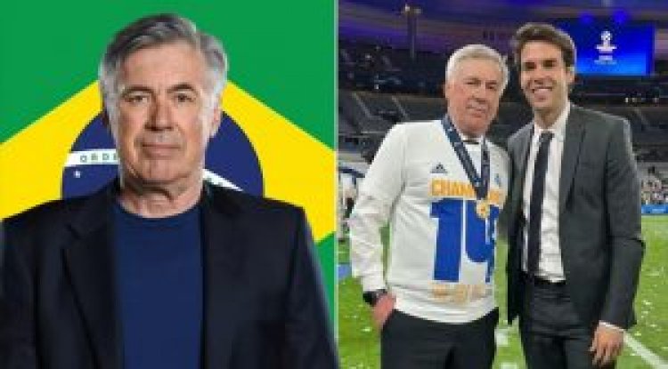 কাকাকে ব্রাজিলের সহকারী কোচ হিসেবে চান আনচেলোত্তি