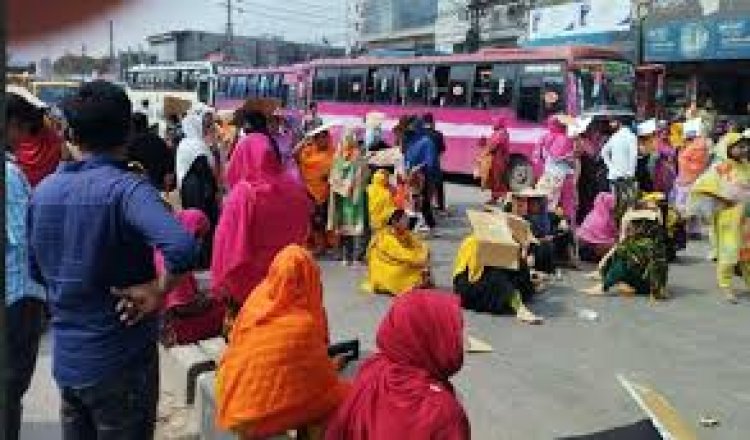 টঙ্গী মহাসড়ক অবরোধ,  তিন ঘন্টা পর যান চলাচল স্বাভাবিক