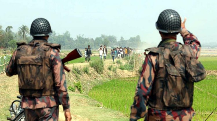 সীমান্তে বাড়ছে উদ্বেগ, পুশইন ঠেকাতে সতর্ক বিজিবি