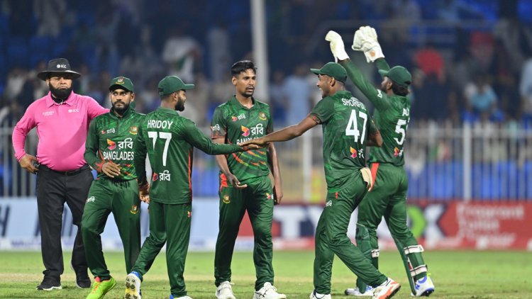 শারজায় প্রথমবার জিতলো বাংলাদেশ
