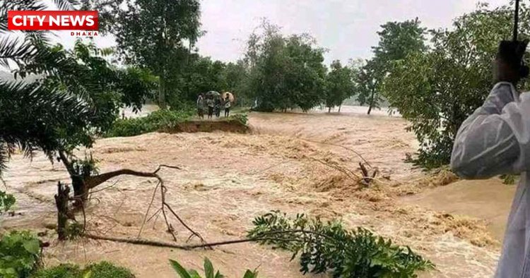 ধেয়ে আসছে পাহাড়ি ঢল, ডুবতে পারে ৪ জেলা