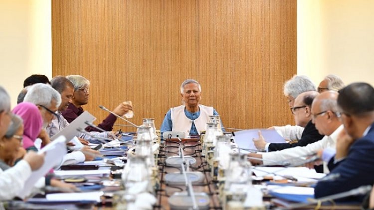 উপদেষ্টা পরিষদের বৈঠকে ৫ সিদ্ধান্ত গ্রহণ