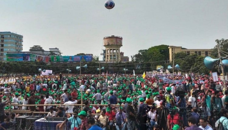 বগুড়ায় বিএনপি তারুণ্যের সমাবেশ শুরু