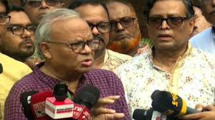 কোনও দলকে প্রতিষ্ঠিত করার দায়িত্ব অন্তর্বর্তী সরকারের না: রিজভী